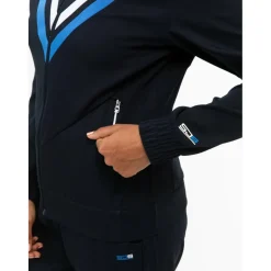 Sjeng Sports Tenniskleding* Aveli trainingsjack dames dark blue