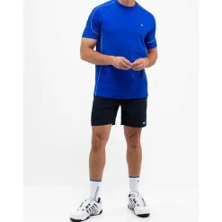 Sjeng Sports Tenniskleding* Brayen tennisshirt heren blue neon