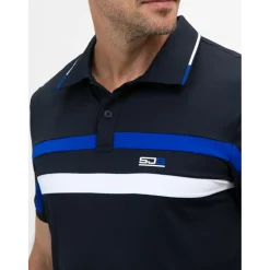 Sjeng Sports Tenniskleding* Ceder tennispolo heren dark blue