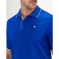 Sjeng Sports Tenniskleding* Cense tennispolo heren blue neon