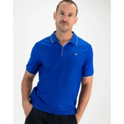 Sjeng Sports Tenniskleding* Cense tennispolo heren blue neon