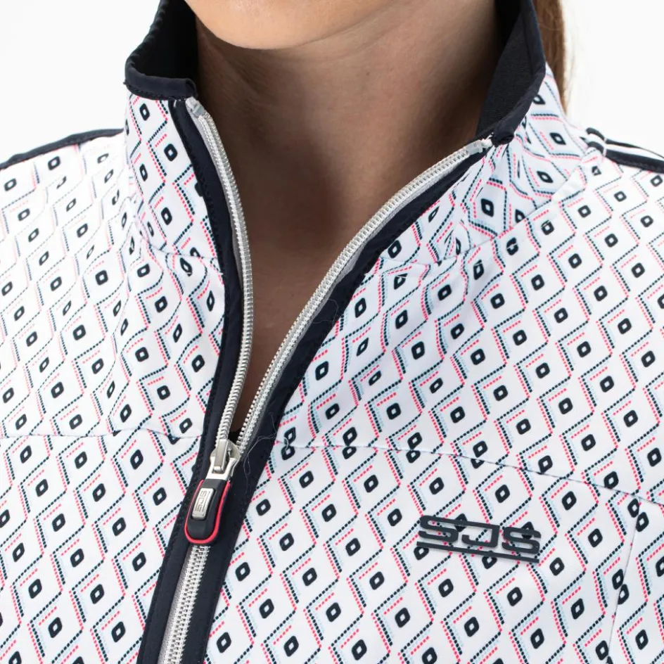 Sjeng Sports Tenniskleding* Fea trainingsjack dames real white