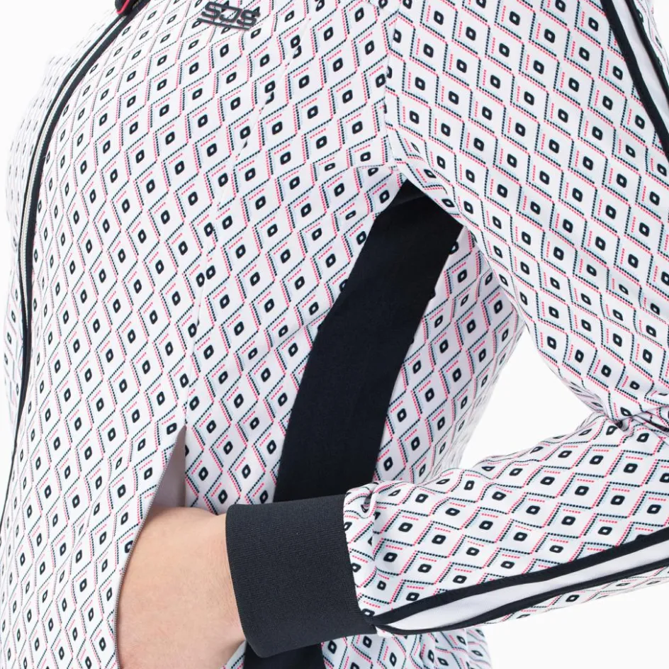 Sjeng Sports Tenniskleding* Fea trainingsjack dames real white