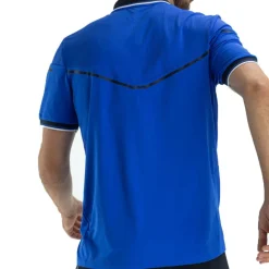 Sjeng Sports Tenniskleding* Hyde tennispolo heren blue neon