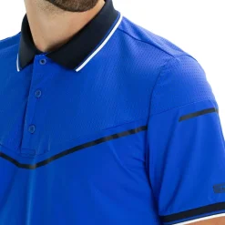 Sjeng Sports Tenniskleding* Hyde tennispolo heren blue neon