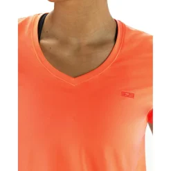 Sjeng Sports Tenniskleding* Ines tennisshirt dames vibrant orange