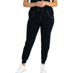 Sjeng Sports Broeken* Love plus size joggingbroek dames dark blue