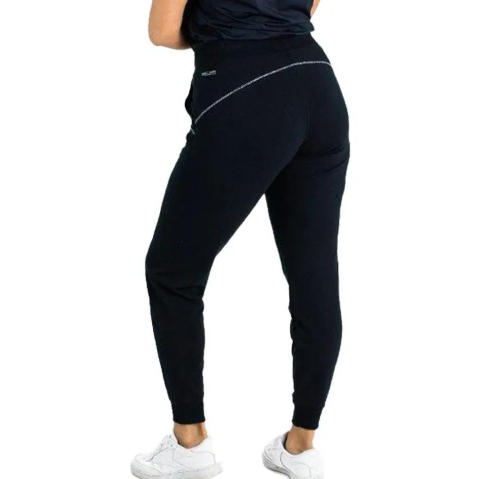Sjeng Sports Broeken* Love plus size joggingbroek dames dark blue