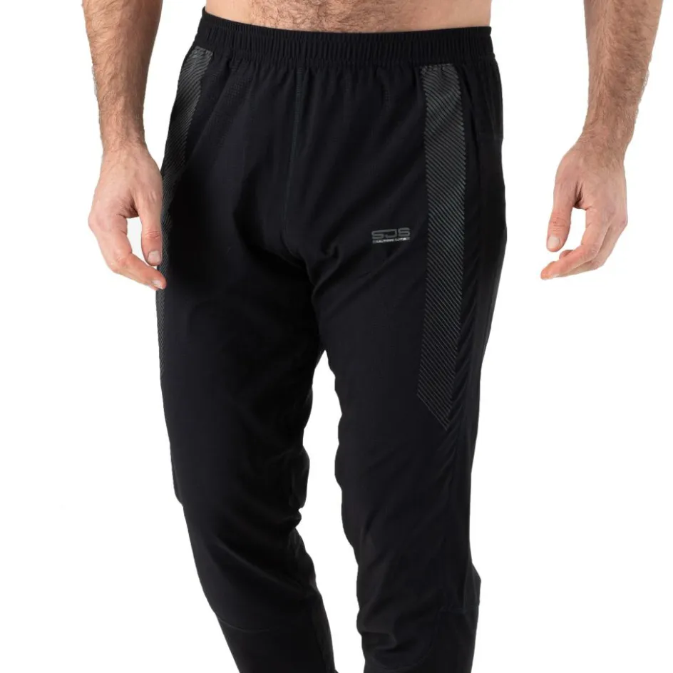 Sjeng Sports Hardloopkleding* Pollock hardloopbroek heren black