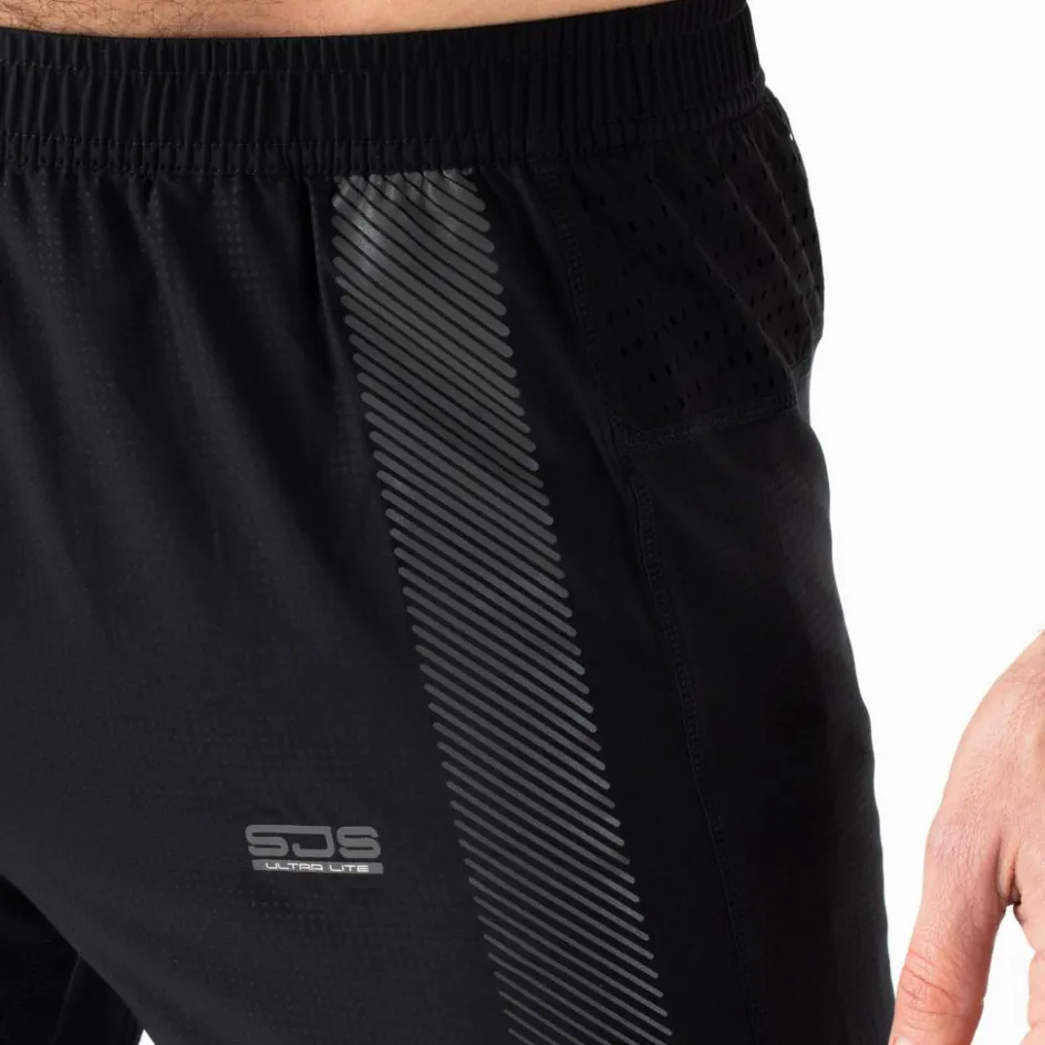 Sjeng Sports Hardloopkleding* Pollock hardloopbroek heren black