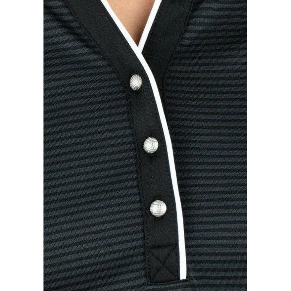 Sjeng Sports Tenniskleding* Slam tennispolo dames black