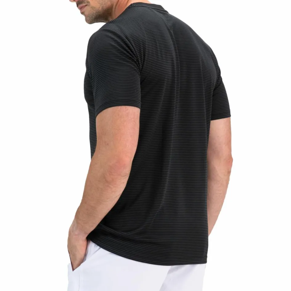 Sjeng Sports Tenniskleding* Tex tennisshirt heren black