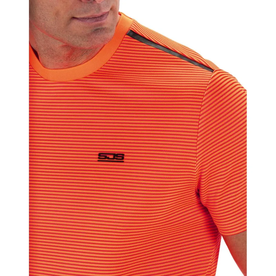 Sjeng Sports Tenniskleding* Tex tennisshirt heren bright tangerine