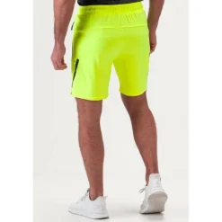 Sjeng Sports Tenniskleding* Yvor tennisshort heren acid yellow