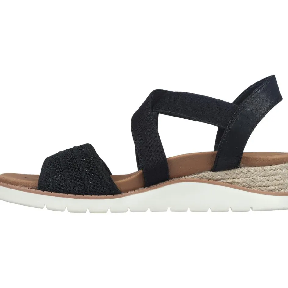 Skechers Sandalen*BOBS Arch Fit Beach Kiss - Boho Beyond sandalen dames black