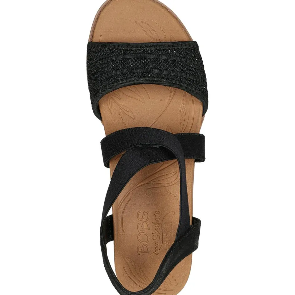 Skechers Sandalen*BOBS Arch Fit Beach Kiss - Boho Beyond sandalen dames black