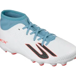 Skechers Voetbalschoenen*SKX_2 High MG voetbalschoenen junior white turquoise pink