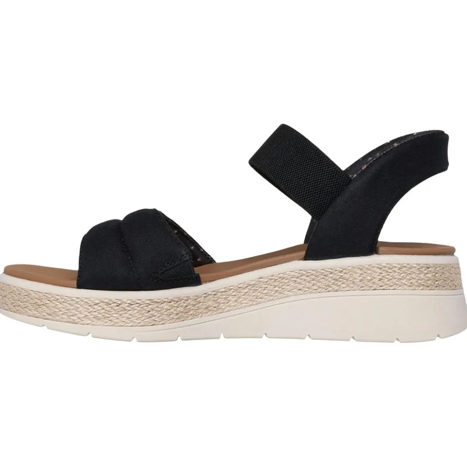 Skechers Sandalen*Slip-ins: BOBS Sun Ray sandalen dames black