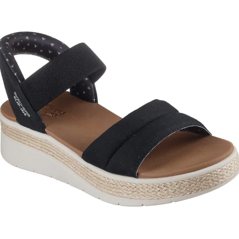 Skechers Sandalen*Slip-ins: BOBS Sun Ray sandalen dames black