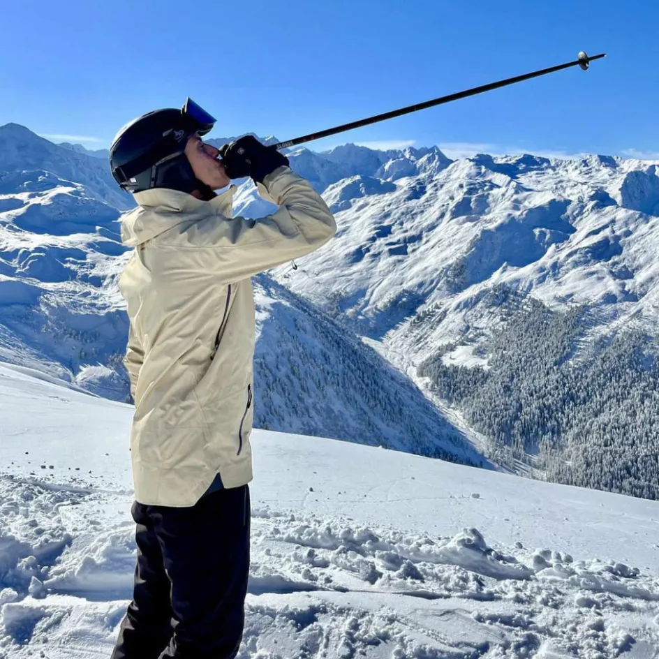 Slokki Skistokken|Wintersport*Skistokken zwart - 130 cm