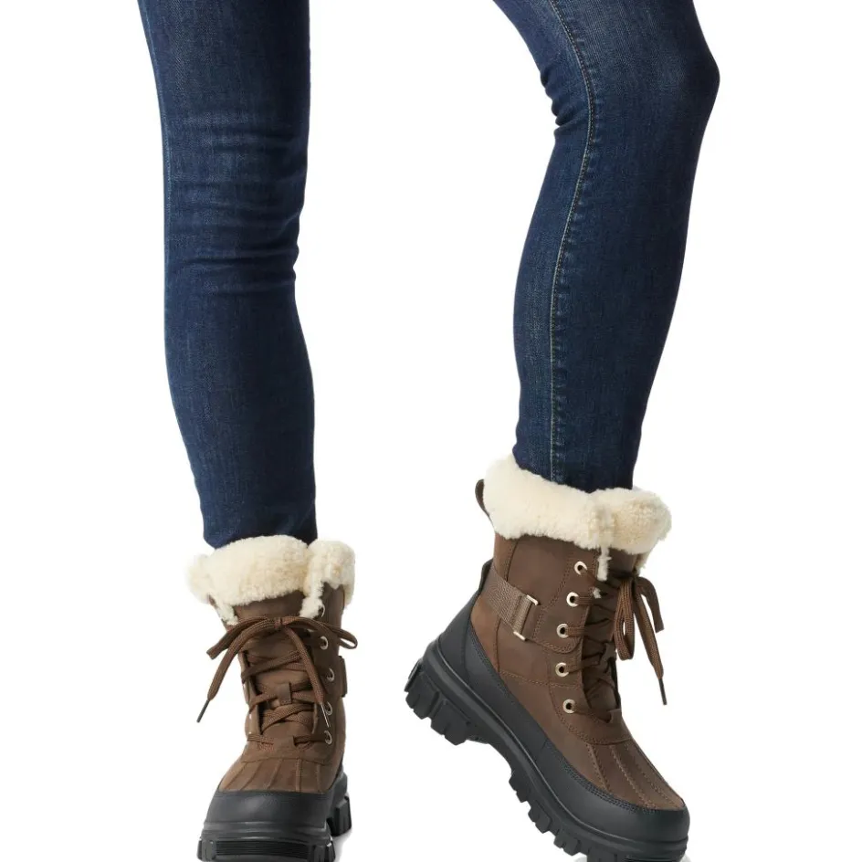 Sorel Snowboots & Winterlaarzen|Wintersport*Torino V snowboots dames tobacco black