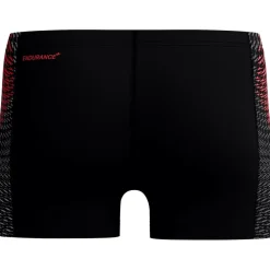 Speedo Zwembroek*Endurance+ Tech Panel zwemboxer heren black red