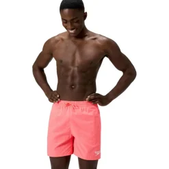 Speedo Zwembroek*Essential Solid zwembroek heren neon coral