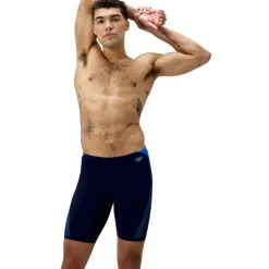 Speedo Zwembroek*Hyperboom Splice Jammer zwemboxer heren navy blue