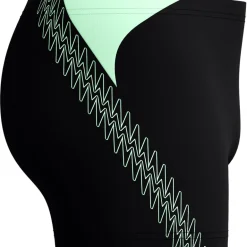 Speedo Zwembroek*Hyperboom Splice zwemboxer heren black green