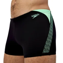 Speedo Zwembroek*Hyperboom Splice zwemboxer heren black green