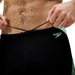 Speedo Zwembroek*Hyperboom Splice zwemboxer heren black green