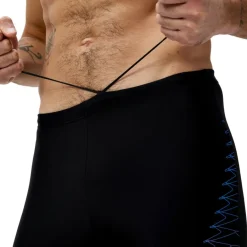 Speedo Zwembroek*Medley Logo Jammer zwemboxer heren black orange