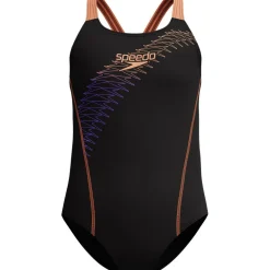 Speedo Badpakken*Medley Logo Medalist badpak junior black peach