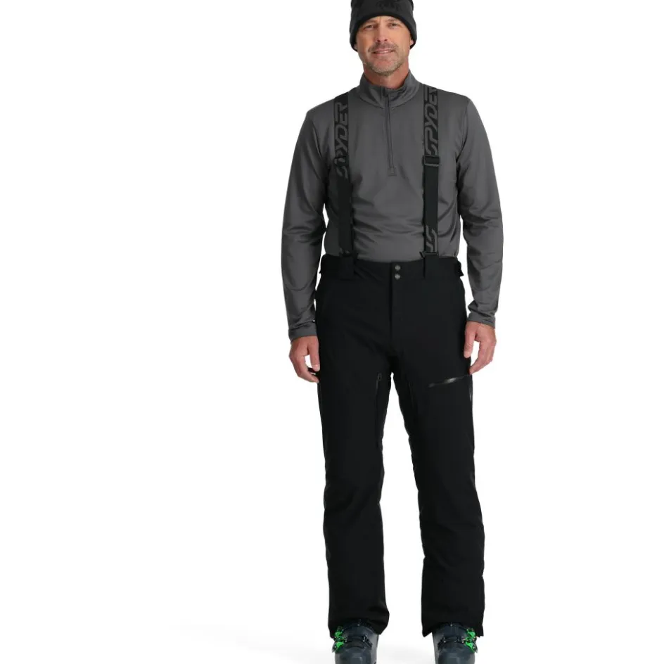 Spyder Skibroeken|Wintersport*Dare long size skibroek heren black
