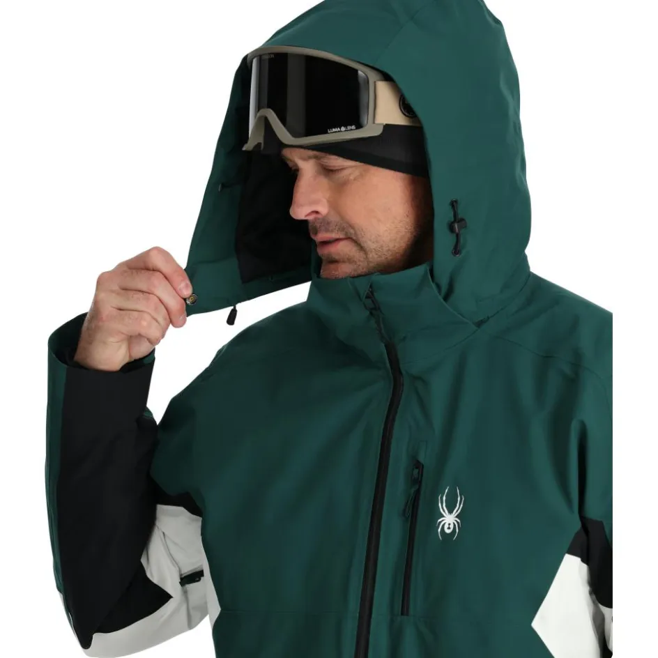 Spyder Ski Jassen|Wintersport*Epiphany winterjas heren cypress green