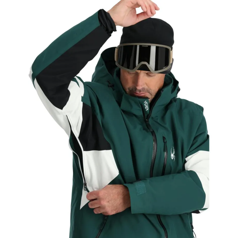 Spyder Ski Jassen|Wintersport*Epiphany winterjas heren cypress green