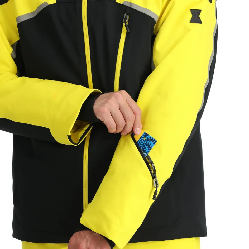 Spyder Ski Jassen|Wintersport*Leader winterjas heren acid yellow