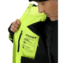 Spyder Ski Jassen|Wintersport*Leader winterjas heren lime