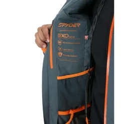 Spyder Ski Jassen|Wintersport*Leader winterjas heren slate blue