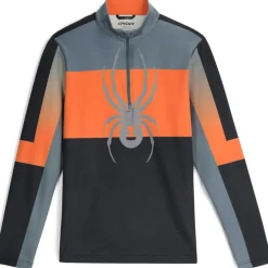 Spyder Skipullies|Wintersport*Podium skipully heren flash orange