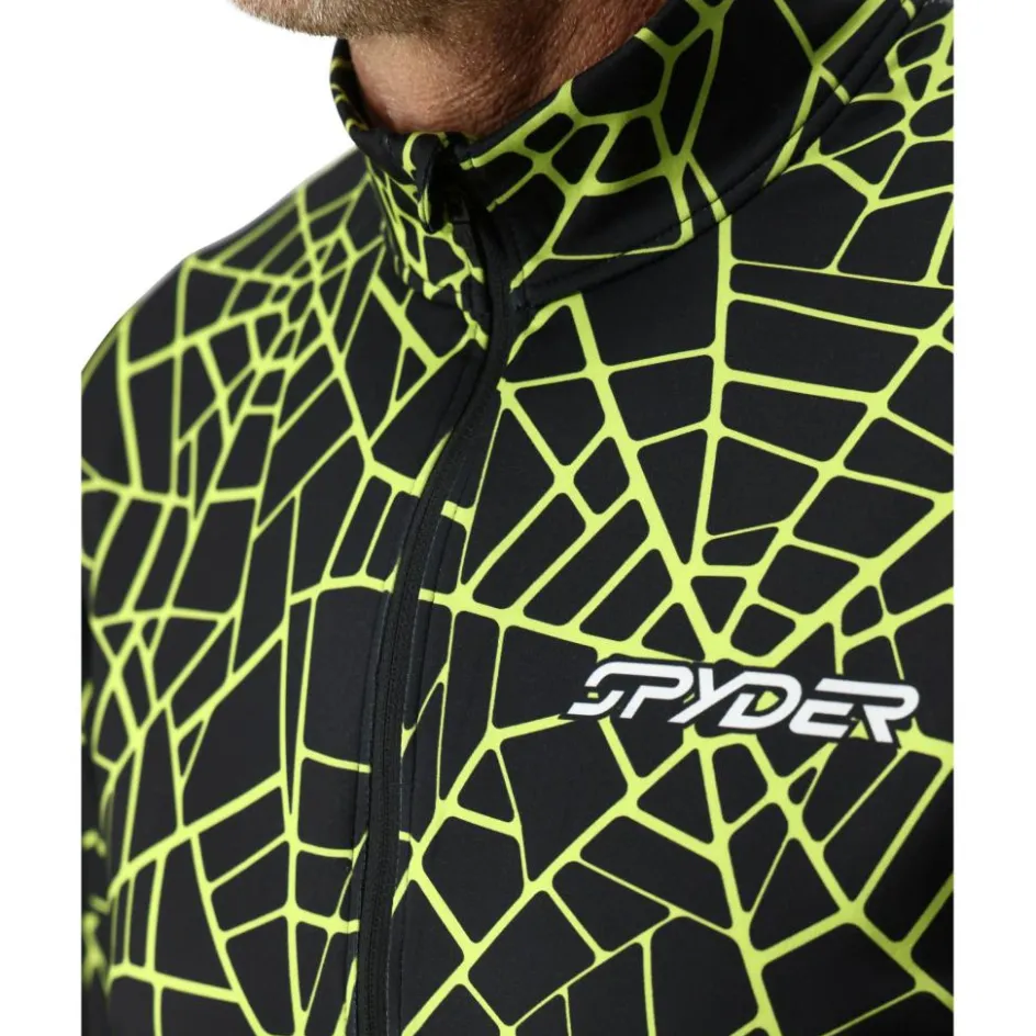 Spyder Skipullies|Wintersport*Podium skipully heren black