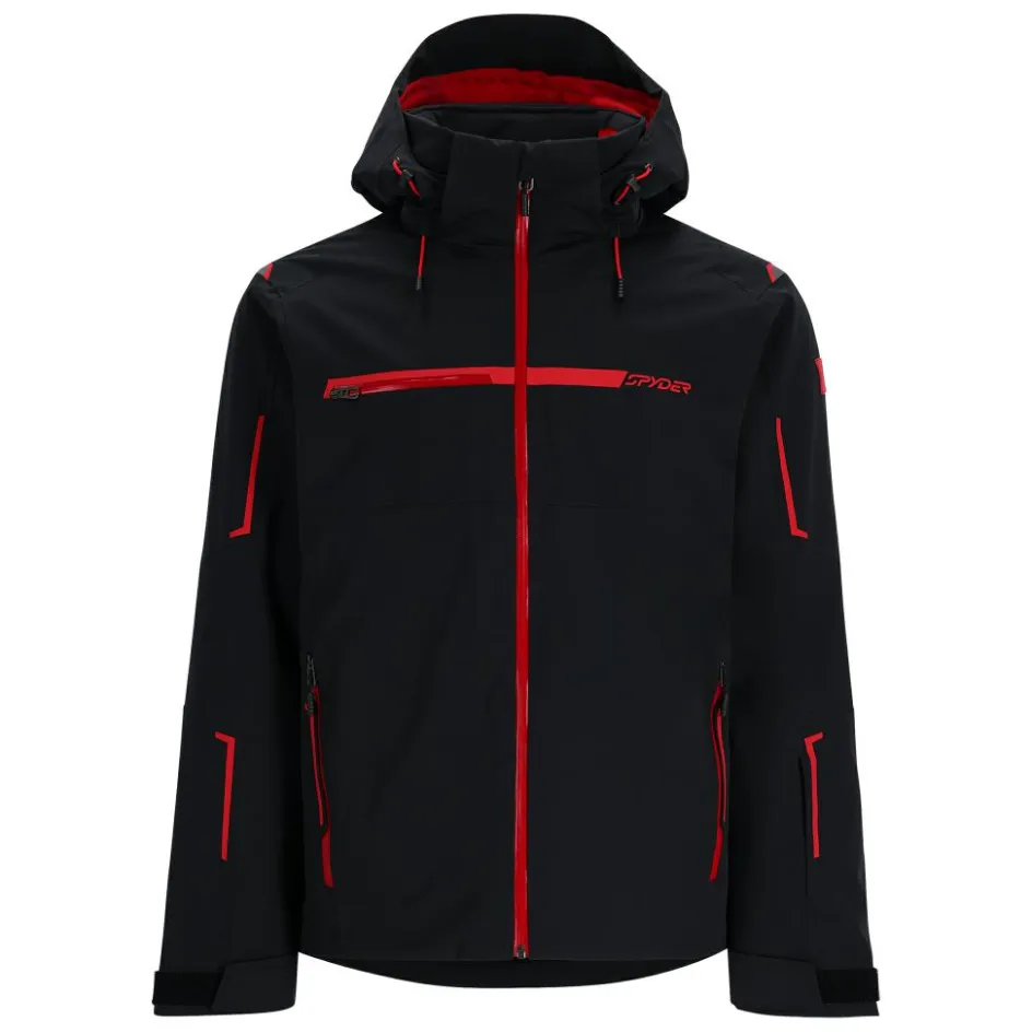 Spyder Ski Jassen|Wintersport*Titan winterjas heren black volcano