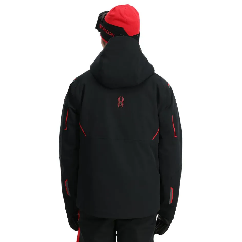 Spyder Ski Jassen|Wintersport*Titan winterjas heren black volcano