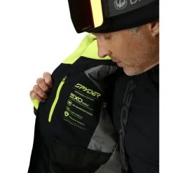 Spyder Ski Jassen|Wintersport*Titan winterjas heren black