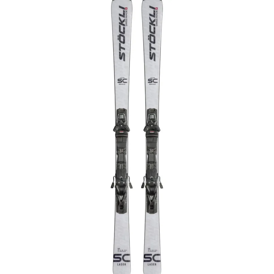 Stöckli Ski's|Wintersport*Laser SC 24 - 25 ski's met SRT 12 binding black