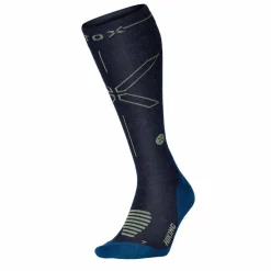 STOX Energy Socks Wandelsokken|Wandelsokken* Merino Hiking wandel compressiesokken heren dark blue olive