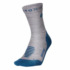 STOX Energy Socks Wandelsokken|Wandelsokken* Merino Hiking wandel compressiesokken dames silver grey teal