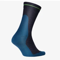 STOX Energy Socks Wandelsokken|Wandelsokken* Merino Hiking wandel compressiesokken heren dark  blue green
