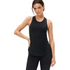 Stronger Sportshirt*Airy Racerback tanktop dames black - L