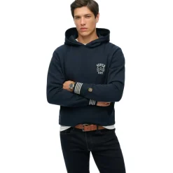Superdry Truien & Vesten*Athletic Club hoodie heren nautical navy